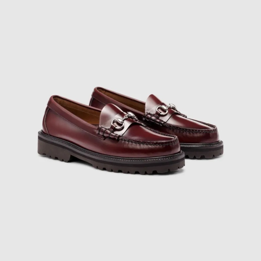 Men's Burgundy Loafers